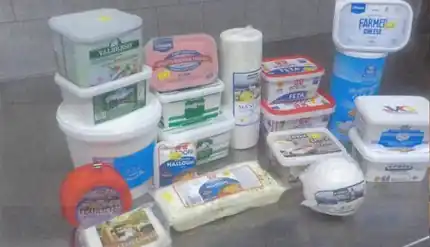 Imported cheeses at Mariakakis Fine Food and Wine
